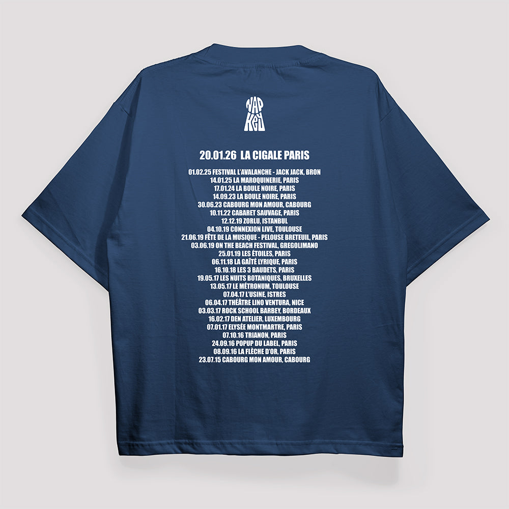 T-shirt Napkey La Cigale Forever Tour